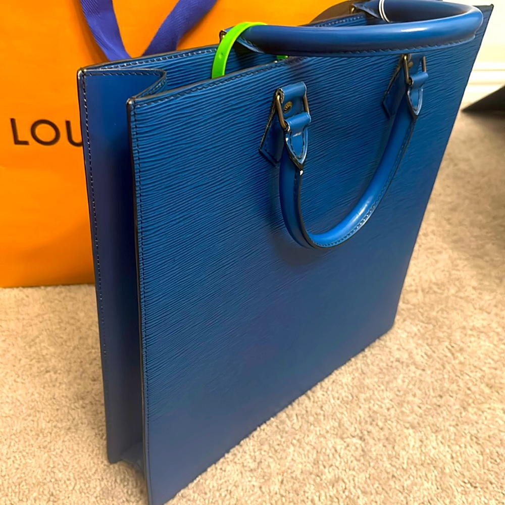 Louis Vuitton blue bag